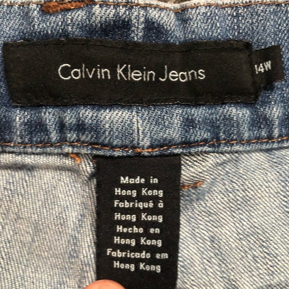 Women’s size 14w Calvin Klein jeans - Picture 4 of 5